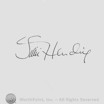 Signature: Jimi Hendrix.