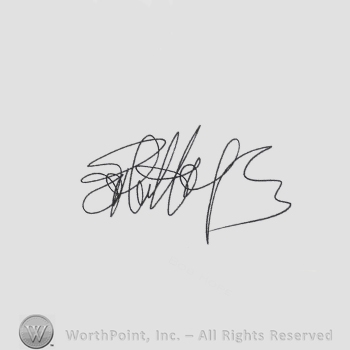 Signature: Bob Hope.