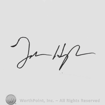 Signature: John Hughes.
