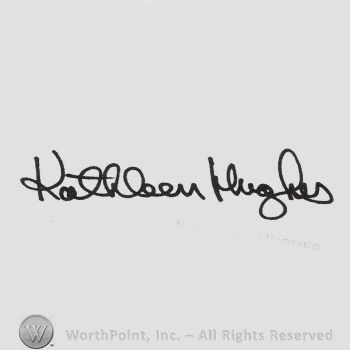 Signature: Kathleen Hughes.