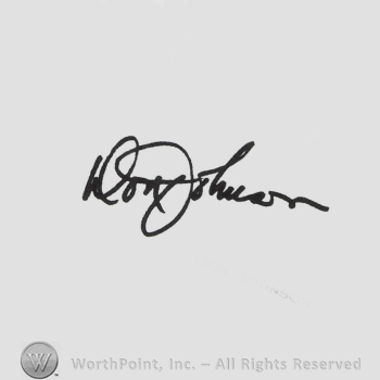 Signature: Don Johnson.