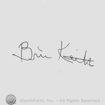 Signature: Brian Keith.