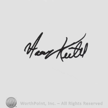 Signature: Harvey Kietel.