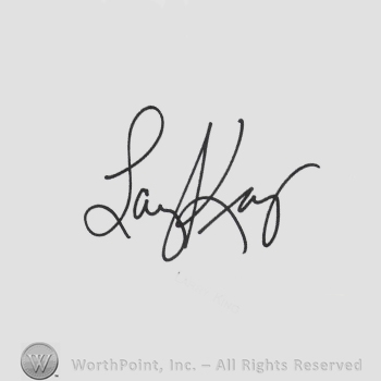 Signature: Larry King.