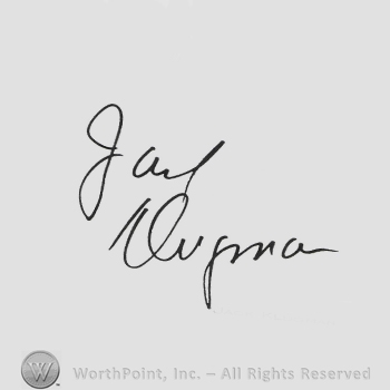 Signature: Jack Klugman.