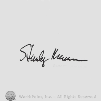 Signature: Stanley Kramer.