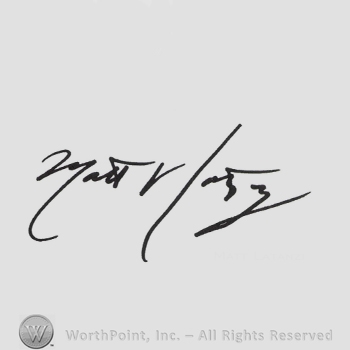 Signature: Matt Latanzi.