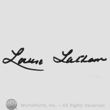 Signature: Louise Latham.