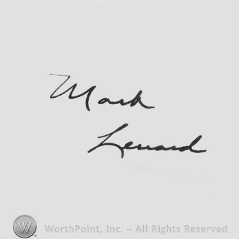 Signature: Mark Lenard.