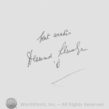 Signature: Desmond Llewelyn.