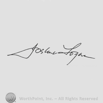 Signature: Josh Logan.