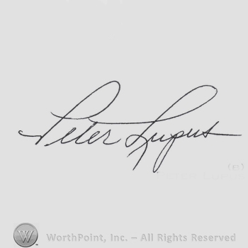 Signature: Peter Lupus.