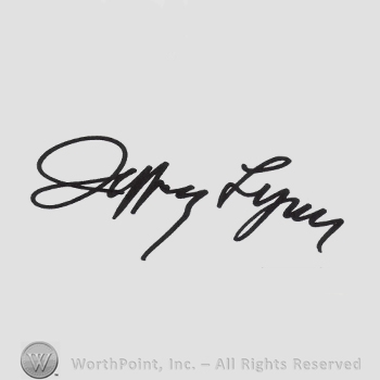 Signature: Jeffrey Lynn.