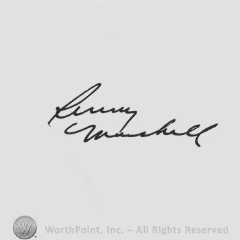 Signature: Penny Marshall.