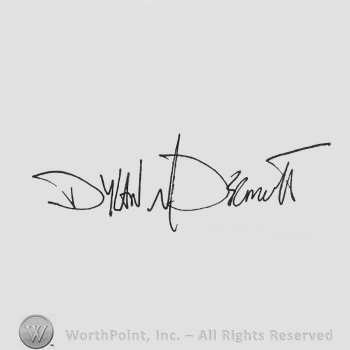 Signature: Dylan McDermott.
