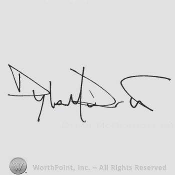Signature: Dylan McDermott.