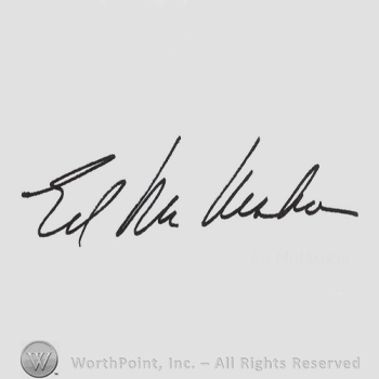 Signature: Ed McMahon.