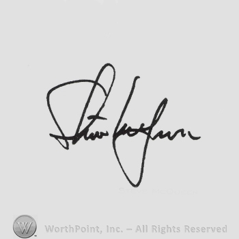 Signature: Steve McQueen.