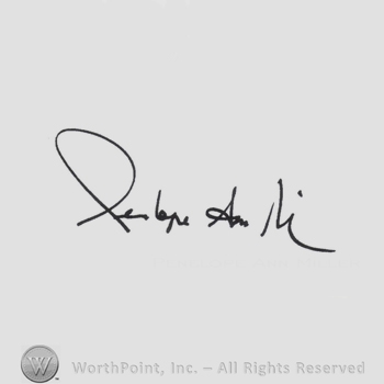 Signature: Penelope Ann Miller.