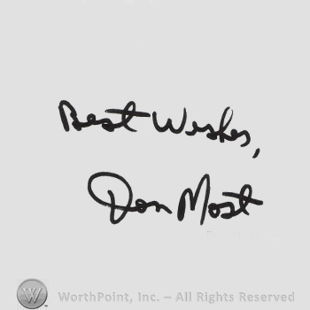 Signature: Don Most.