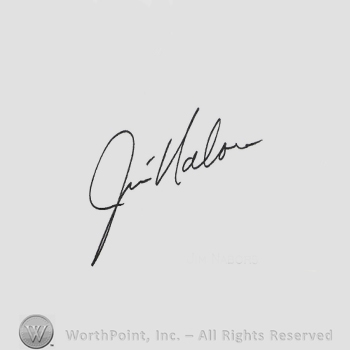 Signature: Jim Nabors.
