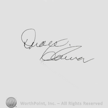 Signature: Donald O'Connor.