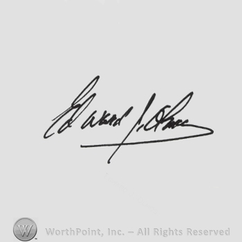 Signature: Edward J. Olmos.