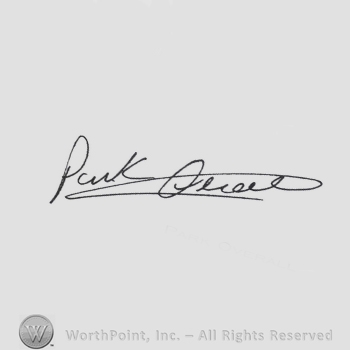 Signature: Park Overall.