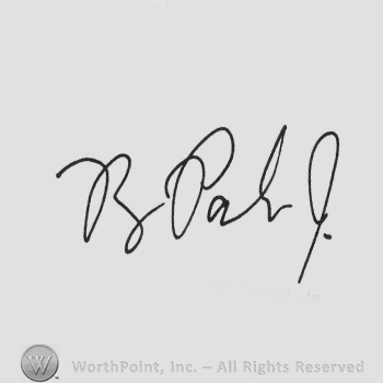 Signature: Ray Parker, Jr.