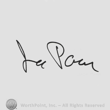 Signature: Jack Parr.
