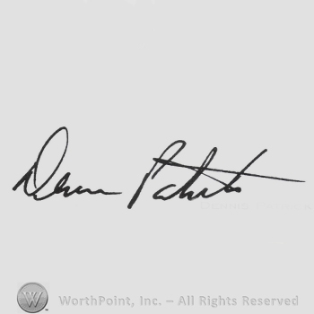 Signature: Dennis Patrick.