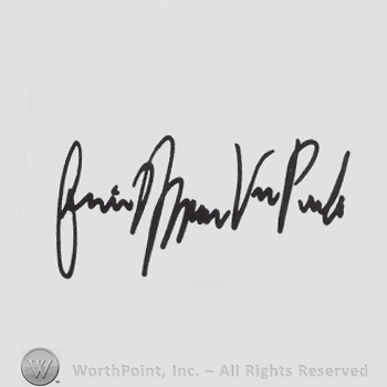 Signature: Mario Van Peeples.