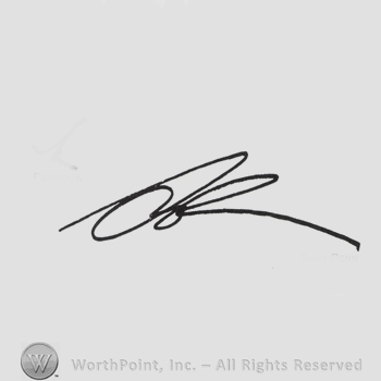 Signature: Sean Penn.