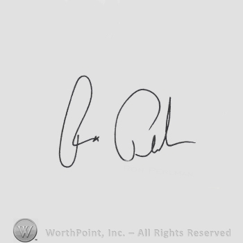 Signature: Ron Perlman.