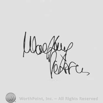 Signature: Wolfgang Peterson.