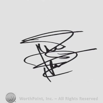 Signature: River Phoenix.
