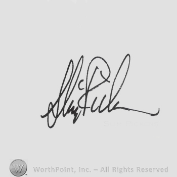 Signature: Slim Pickens.