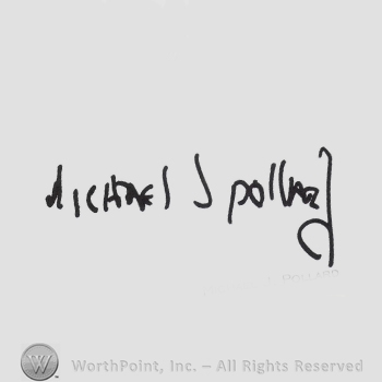 Signature: Michael J. Pollard.