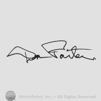 Signature: Don Porter.