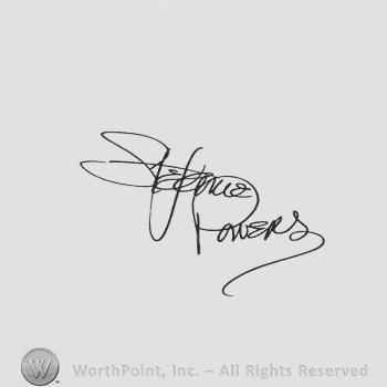 Signature: Stephanie Powers.