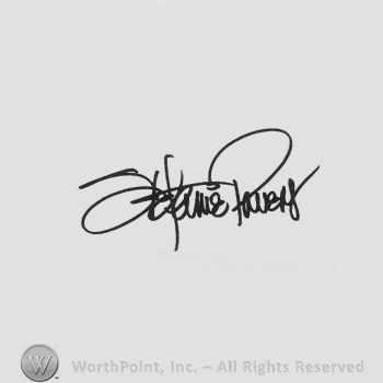 Signature: Stephanie Powers.