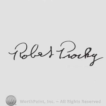 Signature: Robert Prosky.