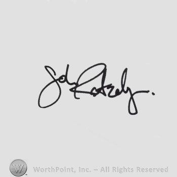 Signature: John Ratzenberger