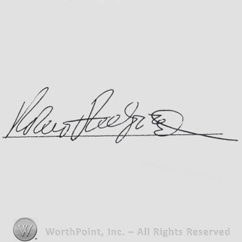 Signature: Robert Redford.