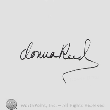 Signature: Donna Reed.