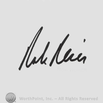 Signature: Rob Reiner.
