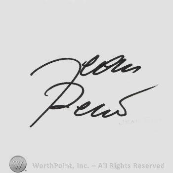Signature: Jean Reno.