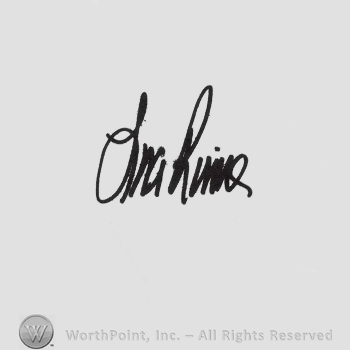 Signature: Lisa Rinna.