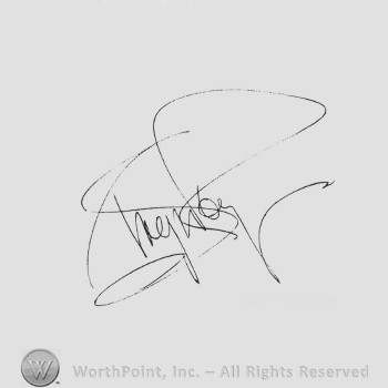 Signature: Ginger Rogers.