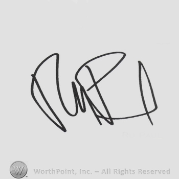 Signature: Ru Paul.